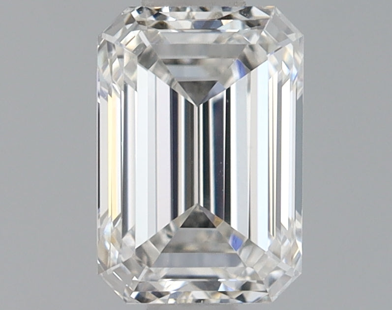 0.79 Carat Emerald Shaped Ideal Cut VVS2 IGI Certified Lab Grown Diamond