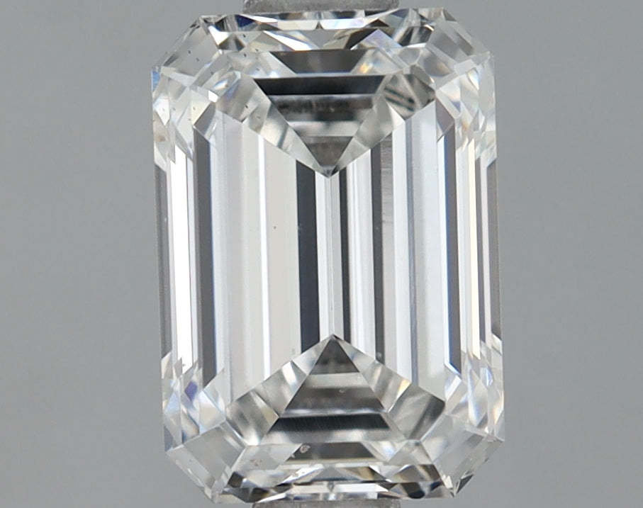 0.96 Carat Emerald Shaped Ideal Cut VS1 IGI Certified Lab Grown Diamond