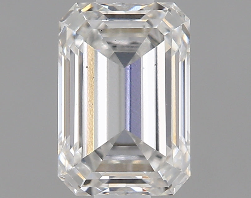 0.87 Carat Emerald Shaped Ideal Cut VS1 IGI Certified Lab Grown Diamond
