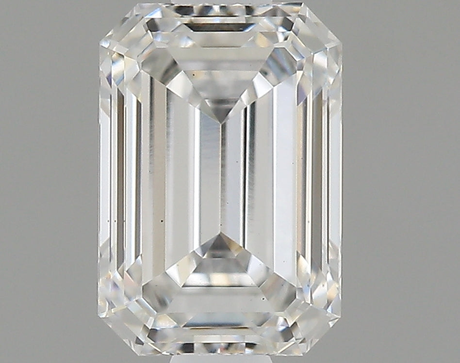 0.85 Carat Emerald Shaped Ideal Cut VS1 IGI Certified Lab Grown Diamond
