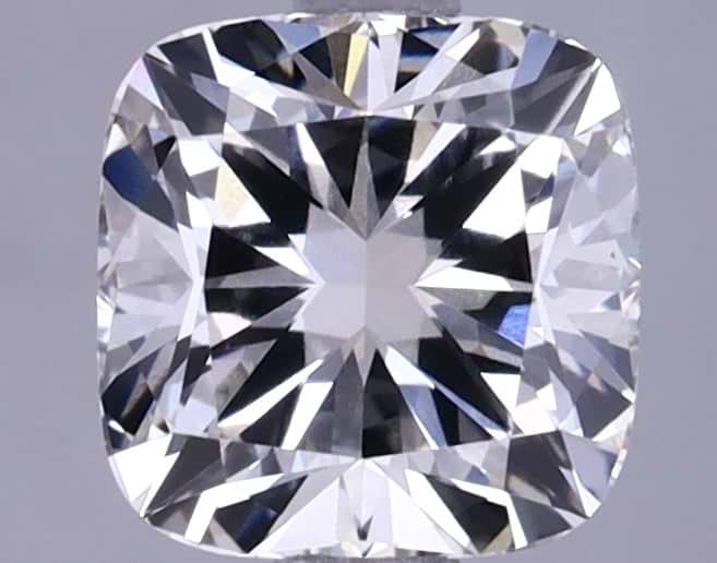 1.57 Carat Cushion Shaped Ideal Cut VVS2 IGI Certified Lab Grown Diamond