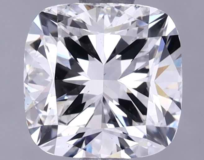 1.71 Carat Cushion Shaped Ideal Cut VS2 IGI Certified Lab Grown Diamond