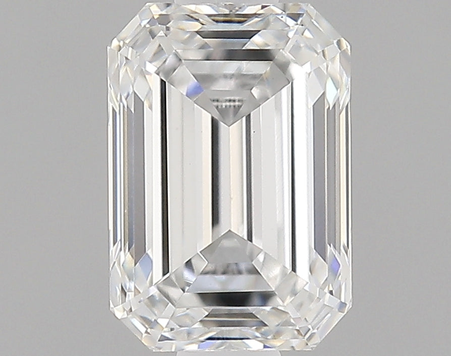 0.86 Carat Emerald Shaped Ideal Cut VS1 IGI Certified Lab Grown Diamond