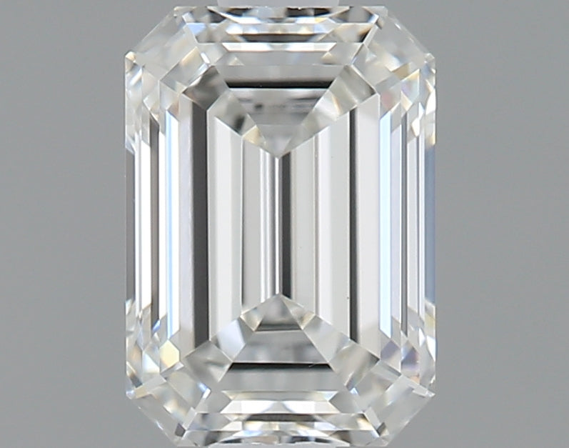 0.94 Carat Emerald Shaped Ideal Cut VVS1 IGI Certified Lab Grown Diamond