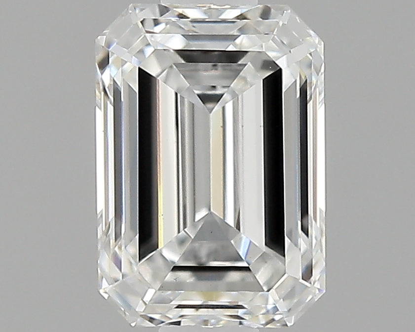 0.87 Carat Emerald Shaped Ideal Cut VS1 IGI Certified Lab Grown Diamond