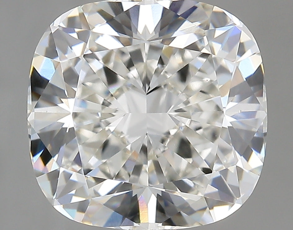 3.51 Carat Cushion Shaped Ideal Cut Vvs2 Igi Certified Lab Grown Diamond