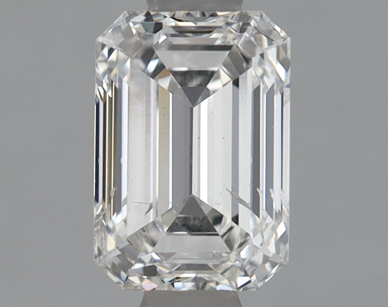 0.99 Carat Emerald Shaped Ideal Cut SI1 IGI Certified Lab Grown Diamond
