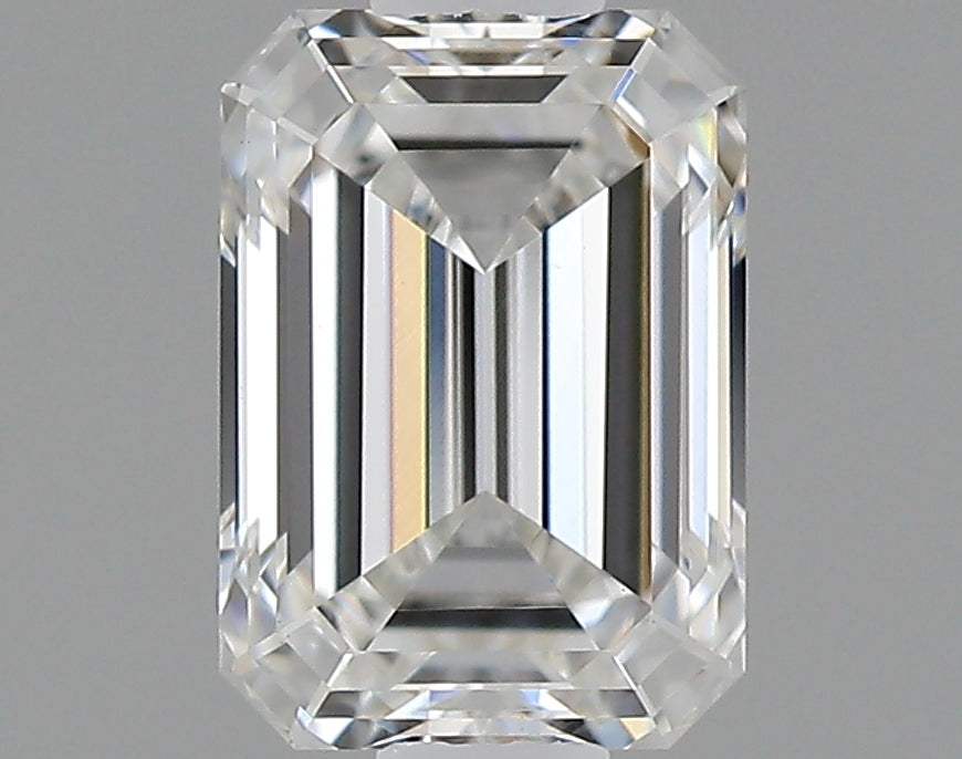 0.84 Carat Emerald Shaped Ideal Cut VVS2 IGI Certified Lab Grown Diamond