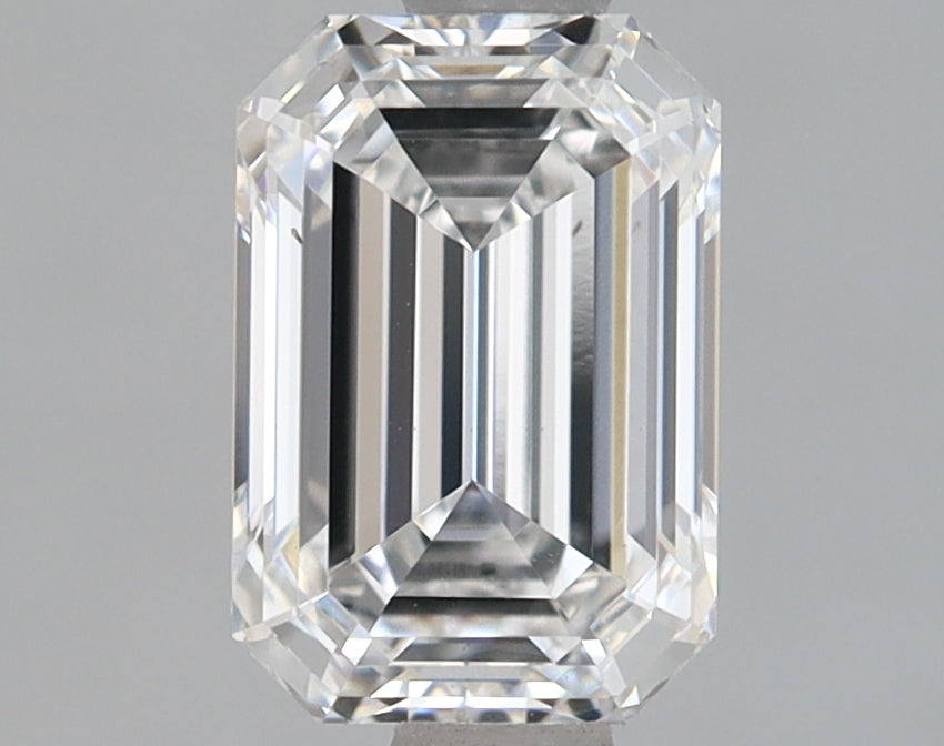 1.21 Carat Emerald Shaped Ideal Cut VS1 IGI Certified Lab Grown Diamond
