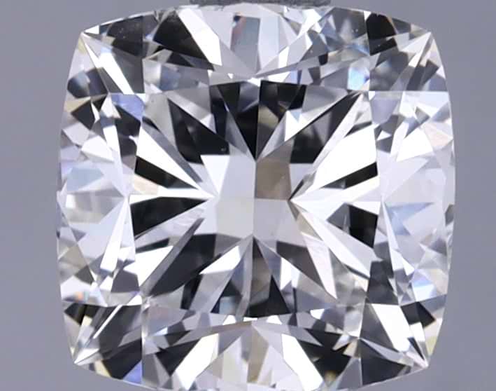 1.58 Carat Cushion Shaped Ideal Cut VS2 IGI Certified Lab Grown Diamond