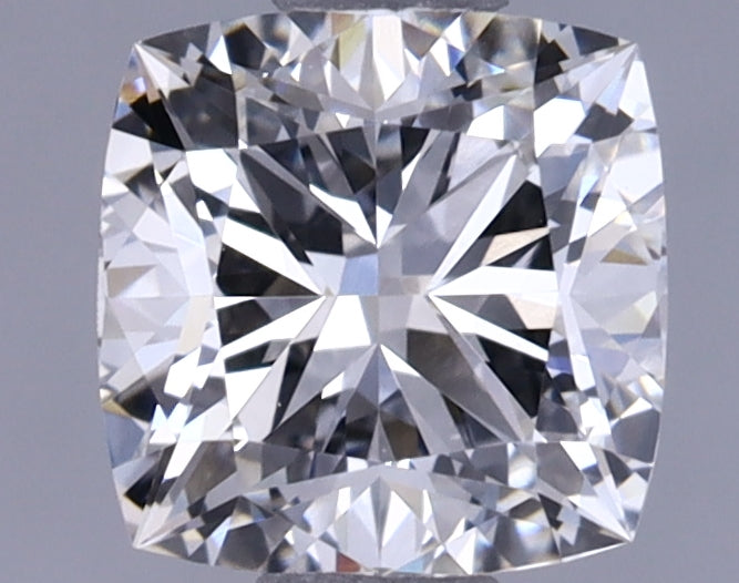 0.92 Carat Cushion Shaped Ideal Cut VVS2 IGI Certified Lab Grown Diamond