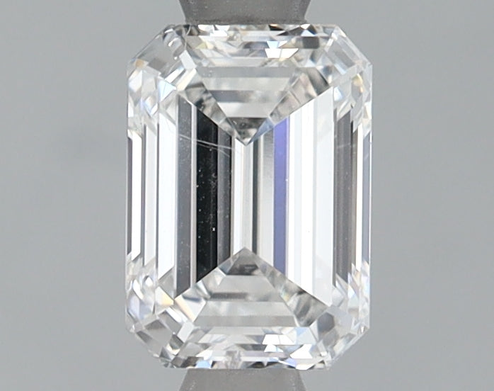 0.96 Carat Emerald Shaped Ideal Cut VVS2 IGI Certified Lab Grown Diamond