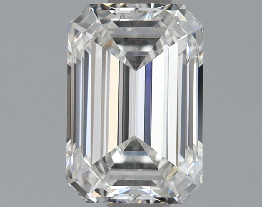1.15 Carat Emerald Shaped Ideal Cut VVS2 IGI Certified Lab Grown Diamond