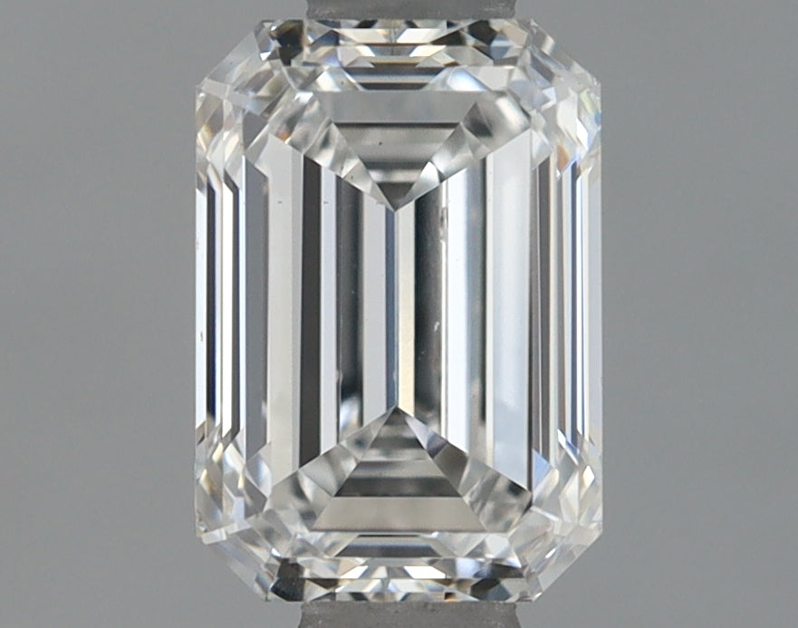 0.82 Carat Emerald Shaped Ideal Cut VS1 IGI Certified Lab Grown Diamond