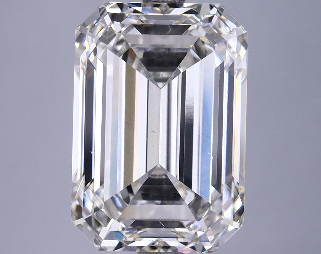 6.11 Carat Emerald Shaped Ideal Cut VS1 IGI Certified Lab Grown Diamond