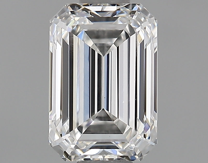 0.85 Carat Emerald Shaped Ideal Cut VS1 IGI Certified Lab Grown Diamond