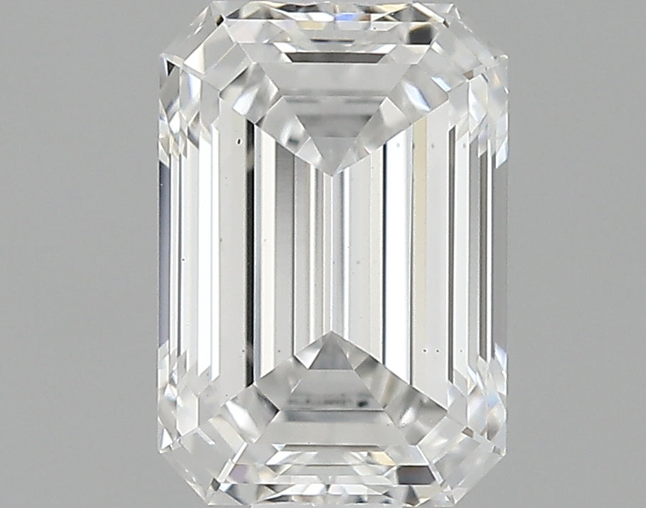 0.85 Carat Emerald Shaped Ideal Cut VS1 IGI Certified Lab Grown Diamond