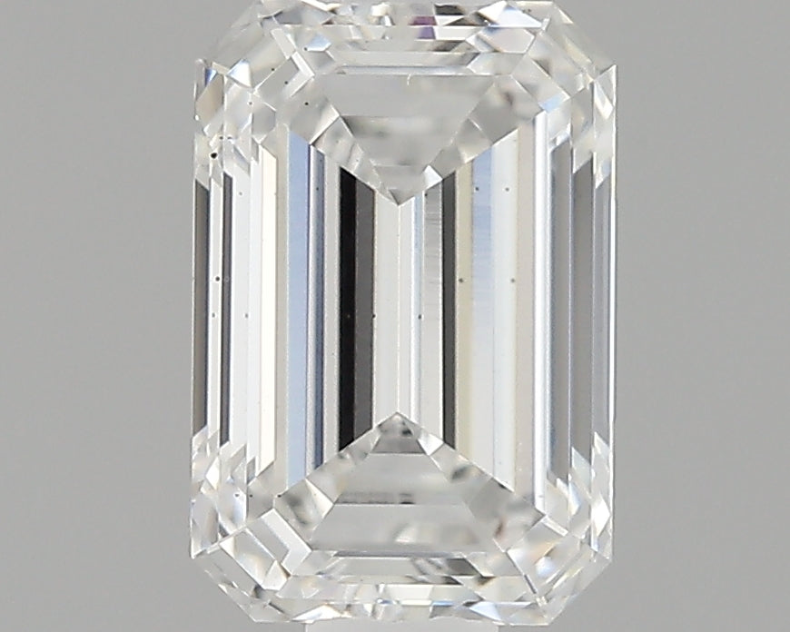 0.81 Carat Emerald Shaped Ideal Cut VS2 IGI Certified Lab Grown Diamond