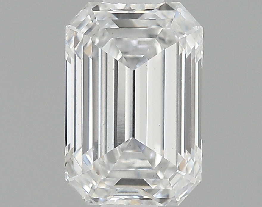 0.72 Carat Emerald Shaped Ideal Cut VS1 IGI Certified Lab Grown Diamond