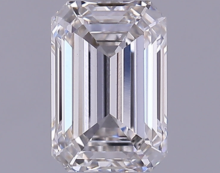 1.12 Carat Emerald Shaped Excellent Cut VVS2 IGI Certified Lab Grown Diamond