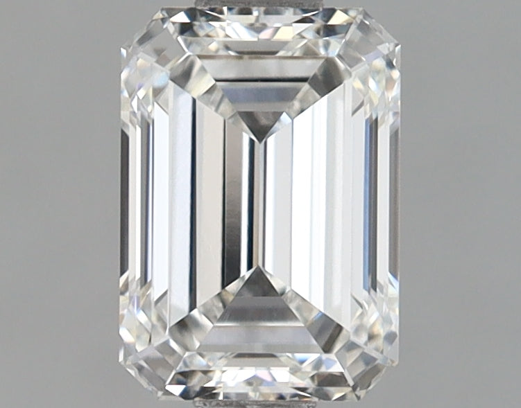 1.12 Carat Emerald Shaped Ideal Cut VVS2 IGI Certified Lab Grown Diamond