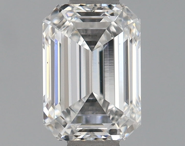 0.82 Carat Emerald Shaped Ideal Cut VS1 IGI Certified Lab Grown Diamond
