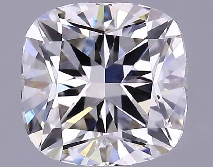 1.5 Carat Cushion Shaped Ideal Cut VVS2 IGI Certified Lab Grown Diamond