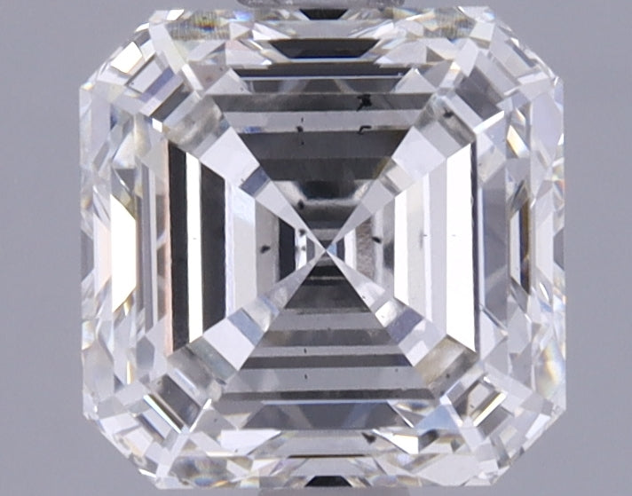 1.53 Carat Asscher Shaped Ideal Cut SI1 IGI Certified Lab Grown Diamond