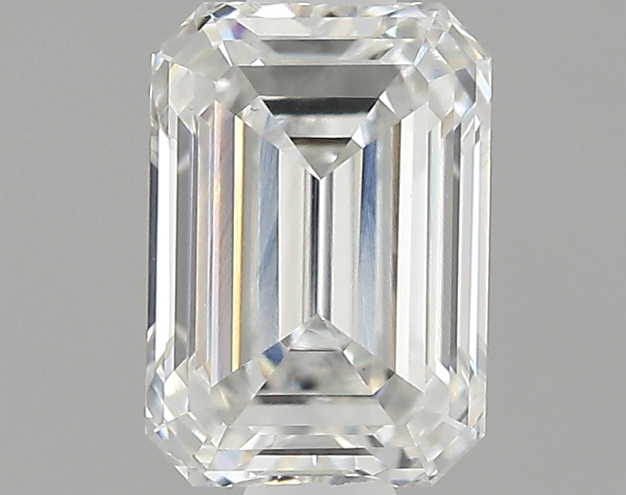 0.74 Carat Emerald Shaped Very Good Cut VVS2 IGI Certified Lab Grown Diamond