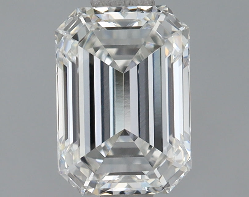 1.24 Carat Emerald Shaped Ideal Cut VS1 IGI Certified Lab Grown Diamond