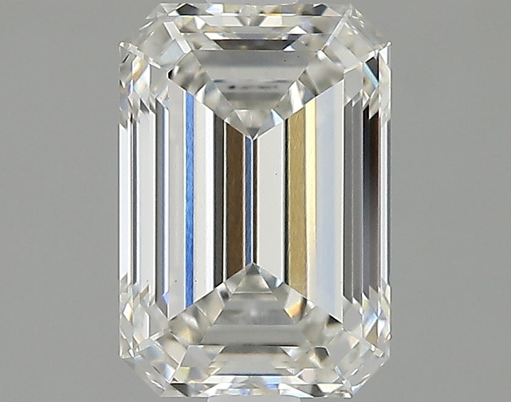 1.63 Carat Emerald Shaped Ideal Cut Vs1 Igi Certified Lab Grown Diamond