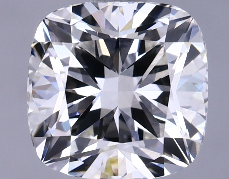 1.74 Carat Cushion Shaped Ideal Cut VVS2 IGI Certified Lab Grown Diamond