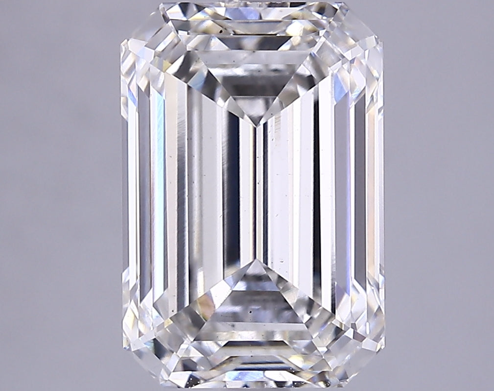 4.15 Carat Emerald Shaped Ideal Cut VS2 IGI Certified Lab Grown Diamond