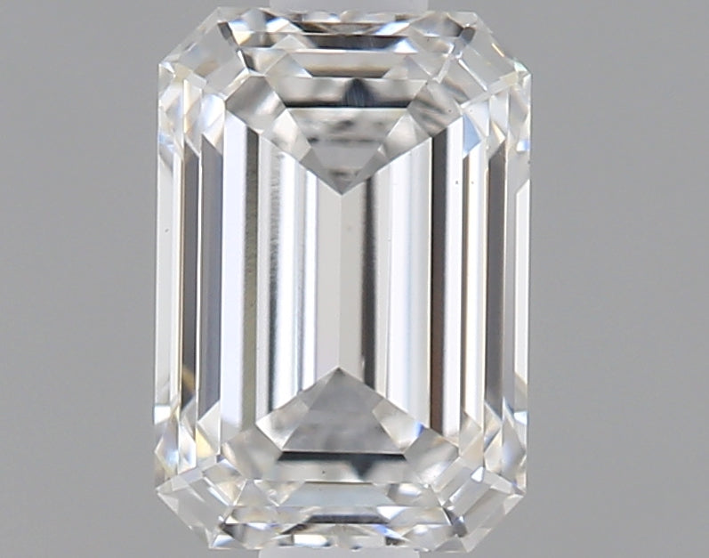0.84 Carat Emerald Shaped Ideal Cut VS1 IGI Certified Lab Grown Diamond
