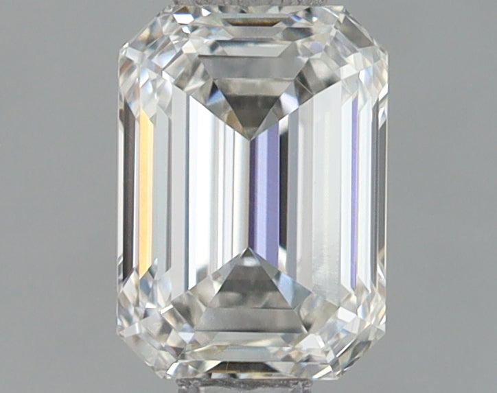 0.8 Carat Emerald Shaped Ideal Cut VVS2 IGI Certified Lab Grown Diamond
