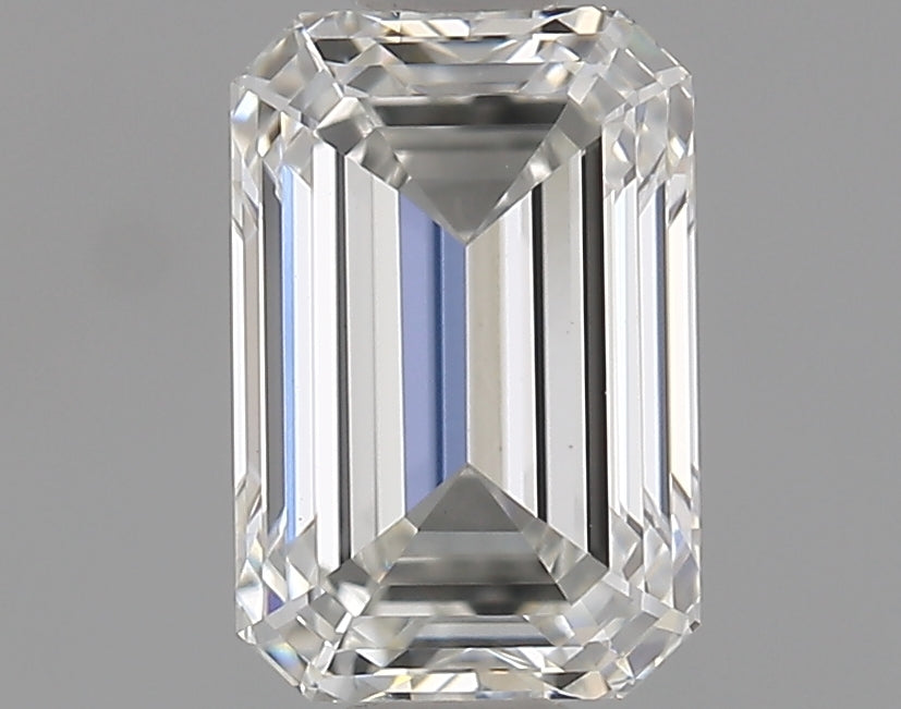 1.13 Carat Emerald Shaped Excellent Cut VVS2 IGI Certified Lab Grown Diamond