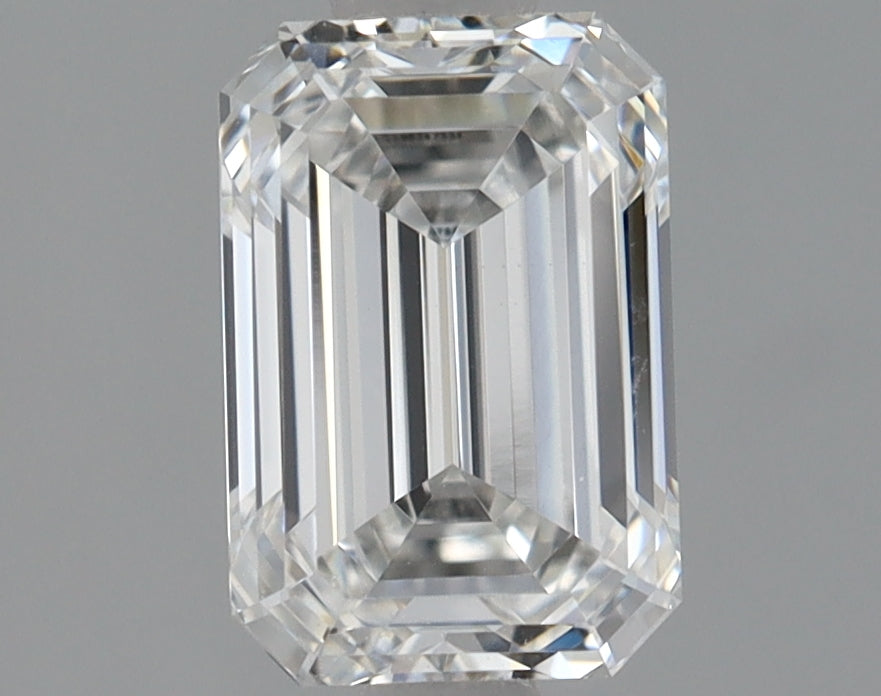 1.12 Carat Emerald Shaped Ideal Cut VVS2 IGI Certified Lab Grown Diamond