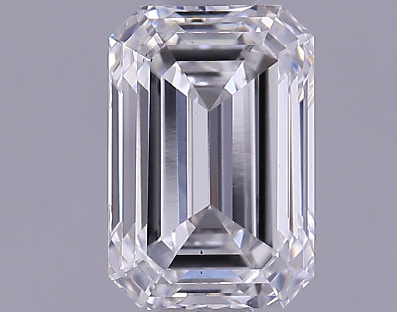 0.96 Carat Emerald Shaped Ideal Cut VS2 IGI Certified Lab Grown Diamond