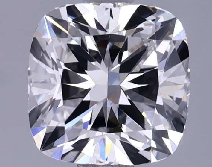 1.47 Carat Cushion Shaped Ideal Cut VS1 IGI Certified Lab Grown Diamond