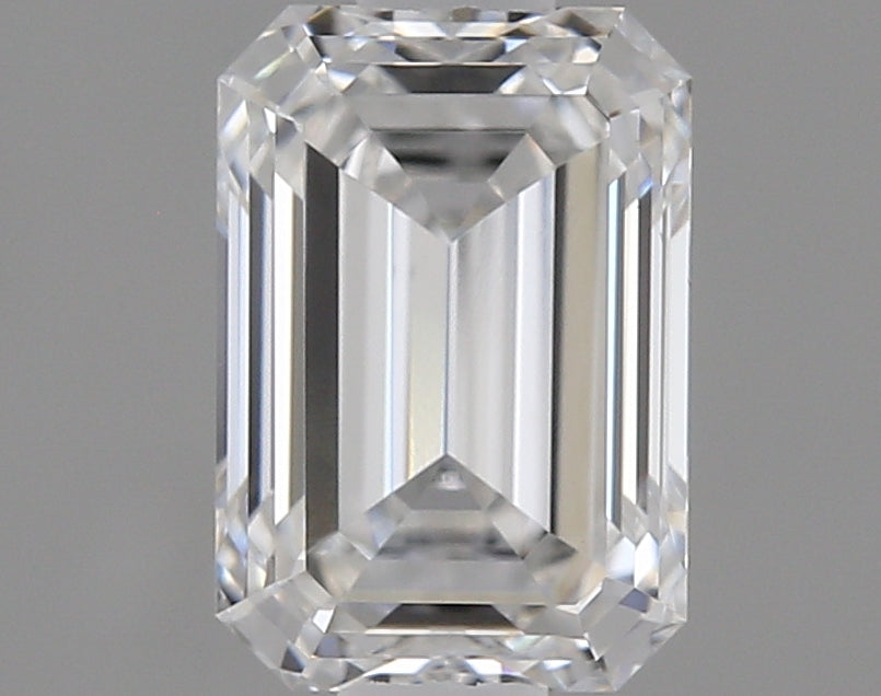 0.97 Carat Emerald Shaped Ideal Cut VVS2 IGI Certified Lab Grown Diamond