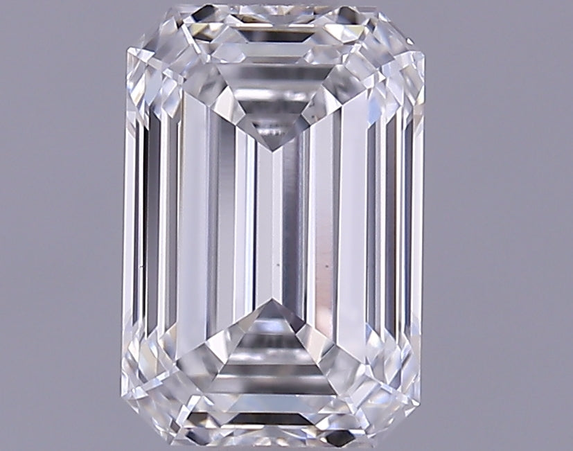 1.22 Carat Emerald Shaped Ideal Cut VS1 IGI Certified Lab Grown Diamond