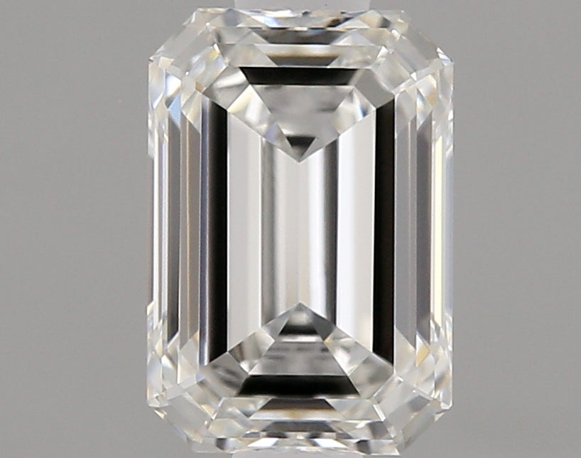 0.83 Carat Emerald Shaped Very Good Cut VVS2 IGI Certified Lab Grown Diamond