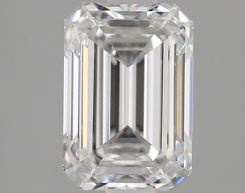 1.33 Carat Emerald Shaped Ideal Cut VVS2 IGI Certified Lab Grown Diamond