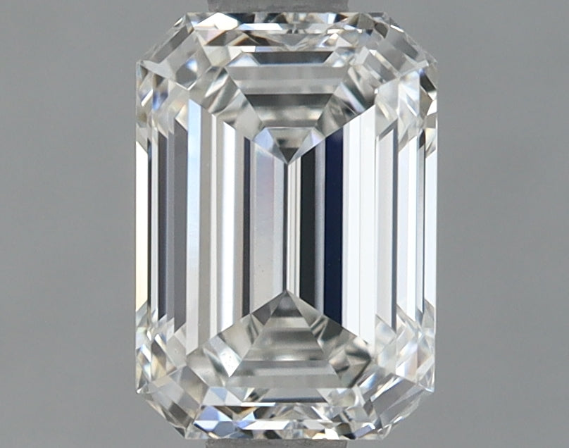 1.12 Carat Emerald Shaped Ideal Cut VVS2 IGI Certified Lab Grown Diamond