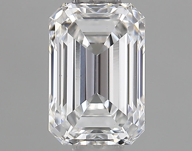 0.71 Carat Emerald Shaped Ideal Cut VS1 IGI Certified Lab Grown Diamond