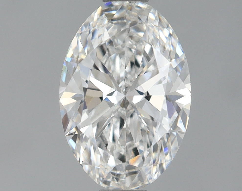 0.9 Carat Oval Shaped Ideal Cut VS2 IGI Certified Lab Grown Diamond