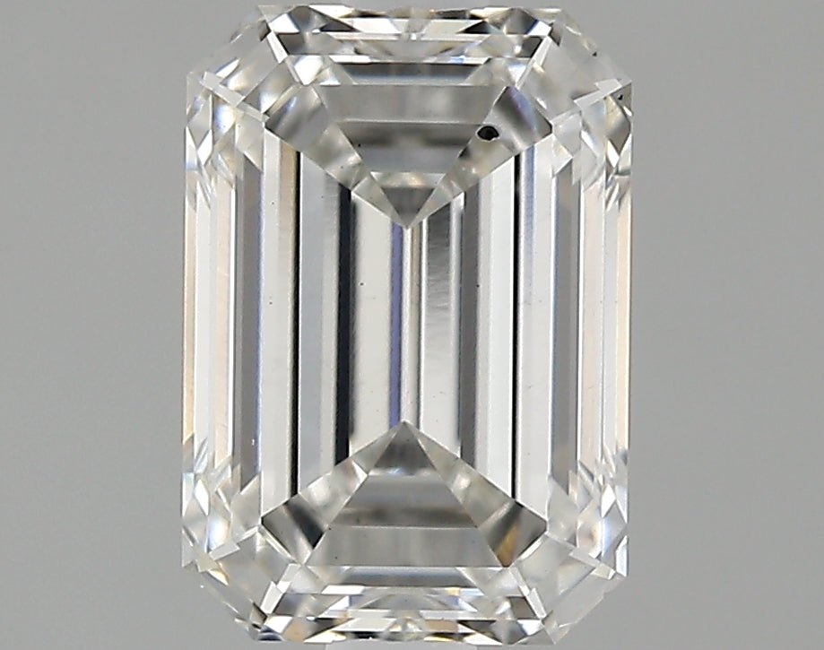 1.64 Carat Emerald Shaped Ideal Cut Vs2 Igi Certified Lab Grown Diamond