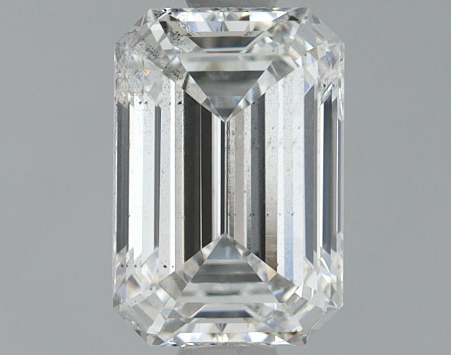 0.99 Carat Emerald Shaped Ideal Cut SI1 IGI Certified Lab Grown Diamond