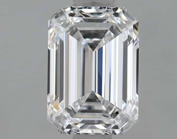 1.08 Carat Emerald Shaped Ideal Cut VVS2 IGI Certified Lab Grown Diamond