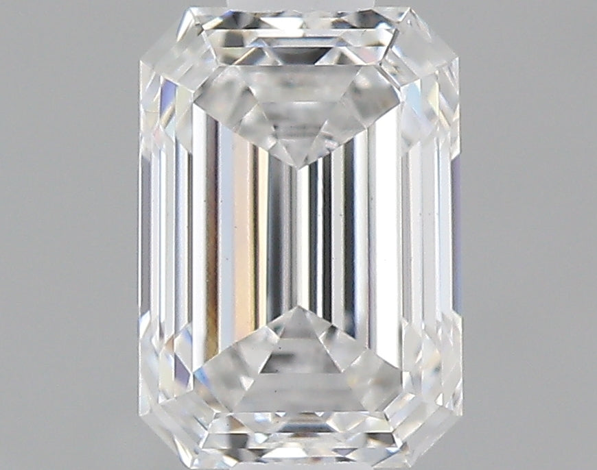 0.74 Carat Emerald Shaped Ideal Cut VS1 IGI Certified Lab Grown Diamond